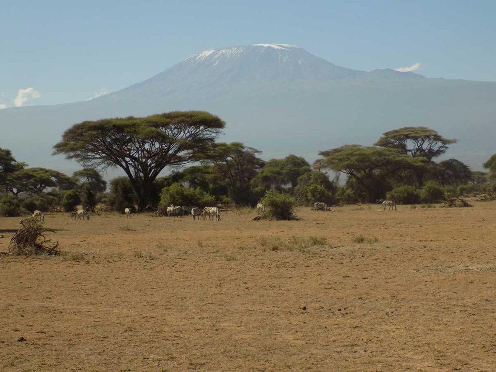 Afrika, Keňa - Amboseli par, Kilimandžáro
