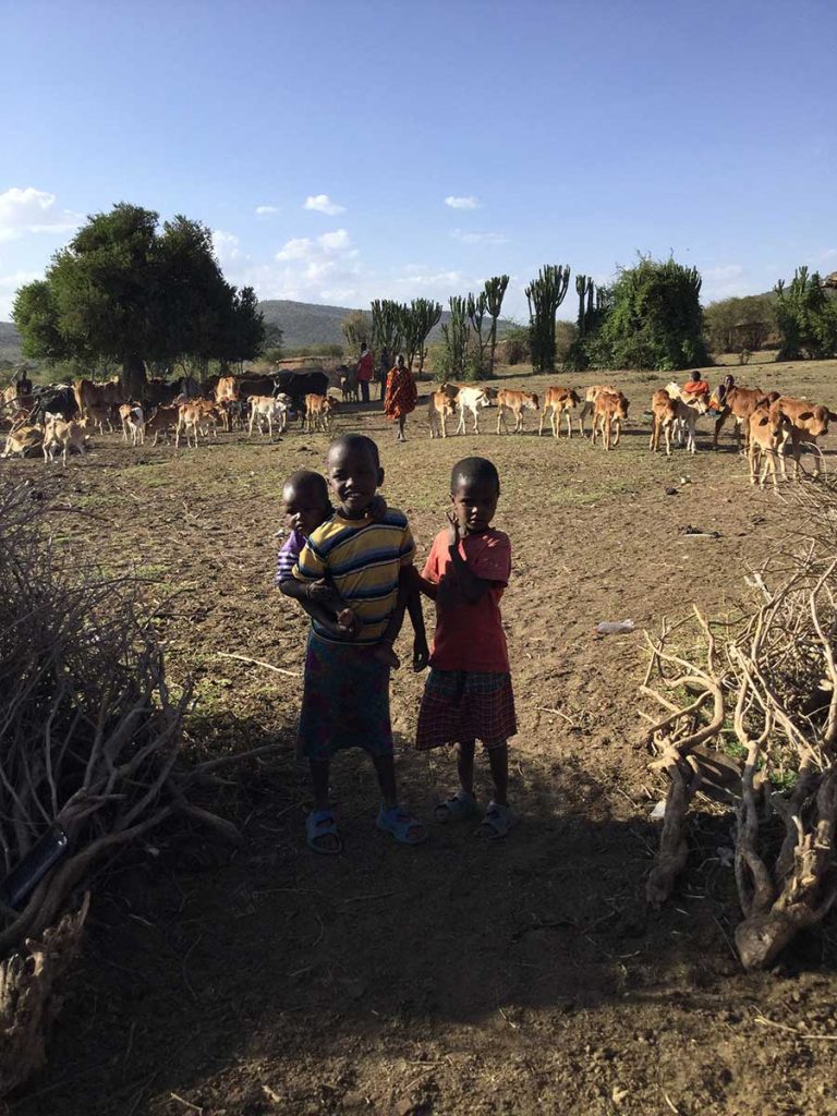 Afrika, Keňa - Maasaiské deti
