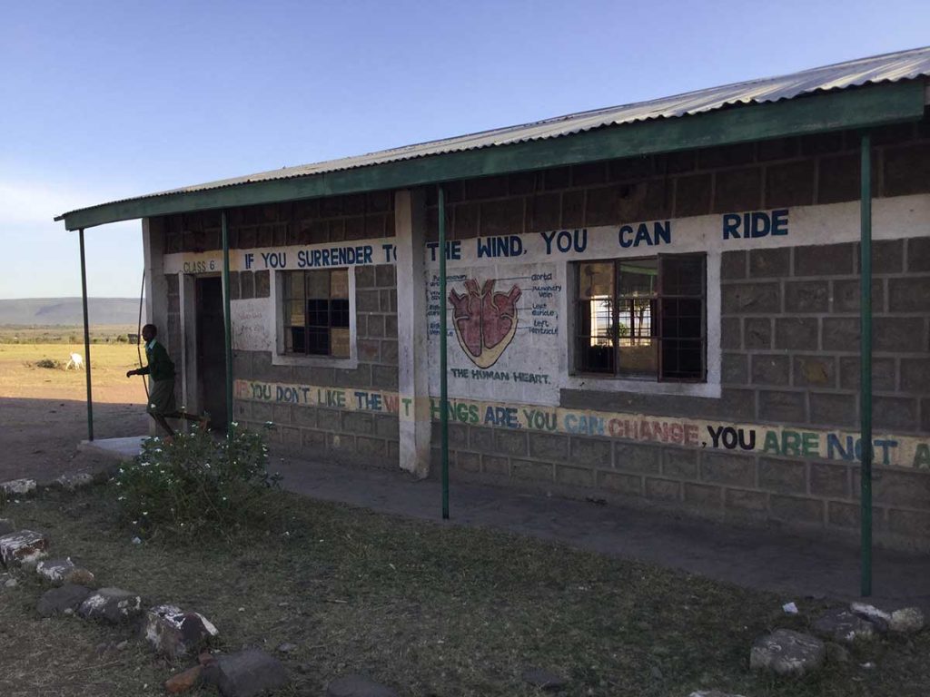 Afrika, Keňa - škola