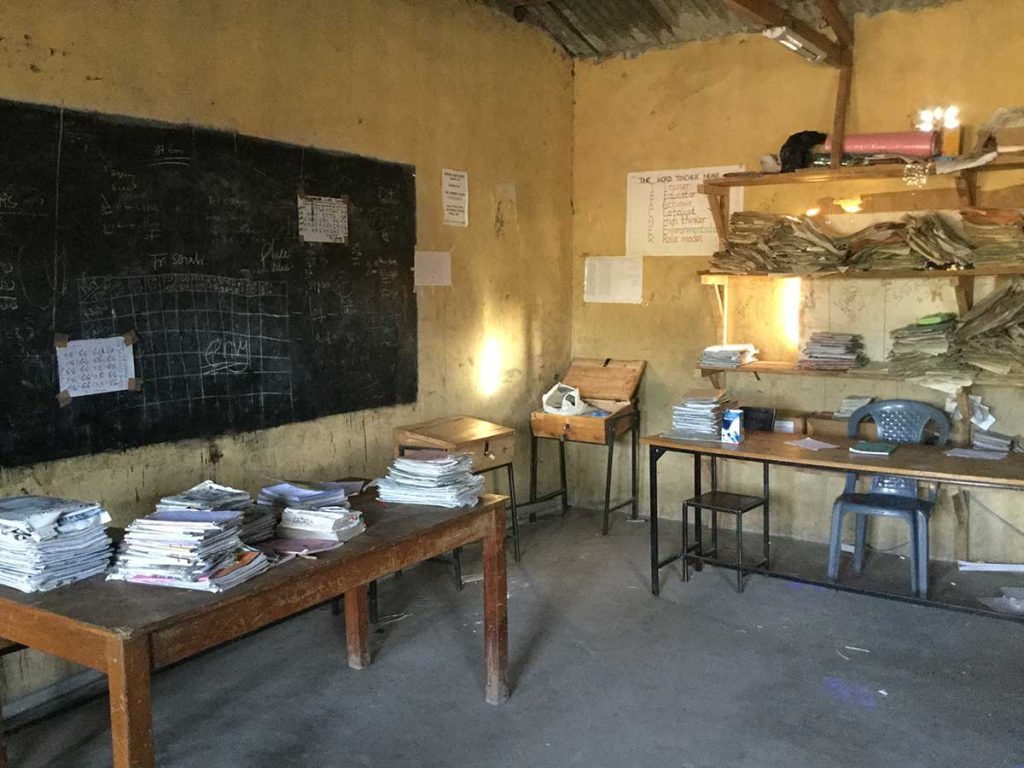 Afrika, Keňa - školský kabinet