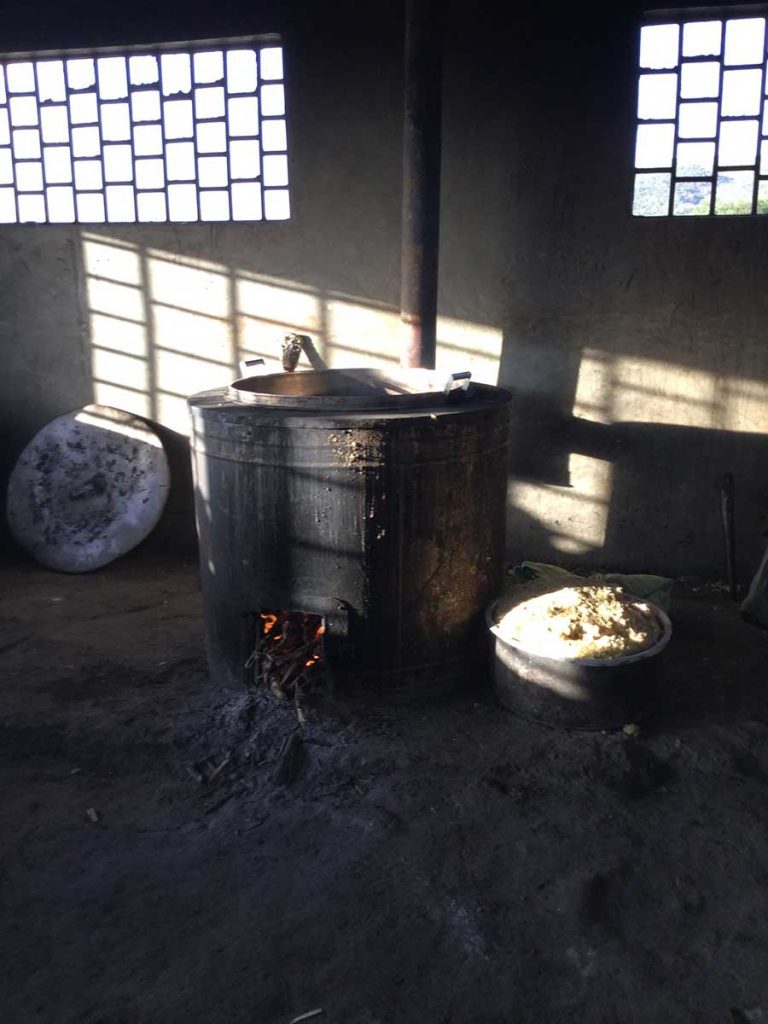 Afrika, Keňa - tu sa varil obedík