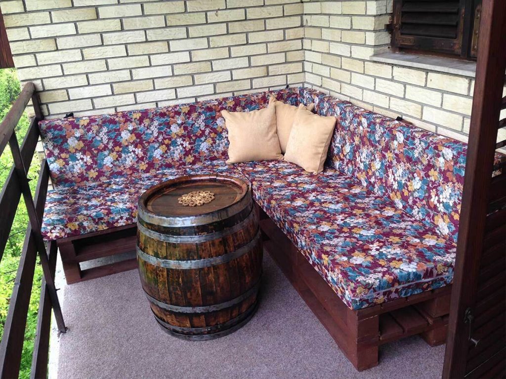 Bosna a Hercegovina - ubytovanie, terasa