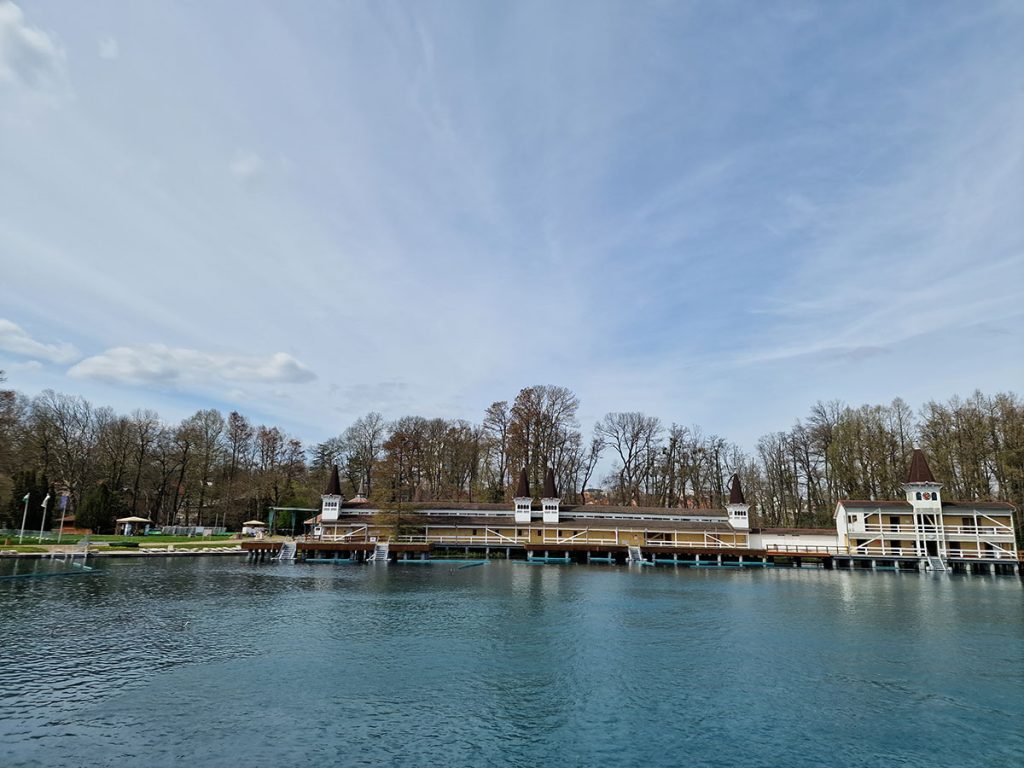 Hévíz, Maďarsko - termálne jazero