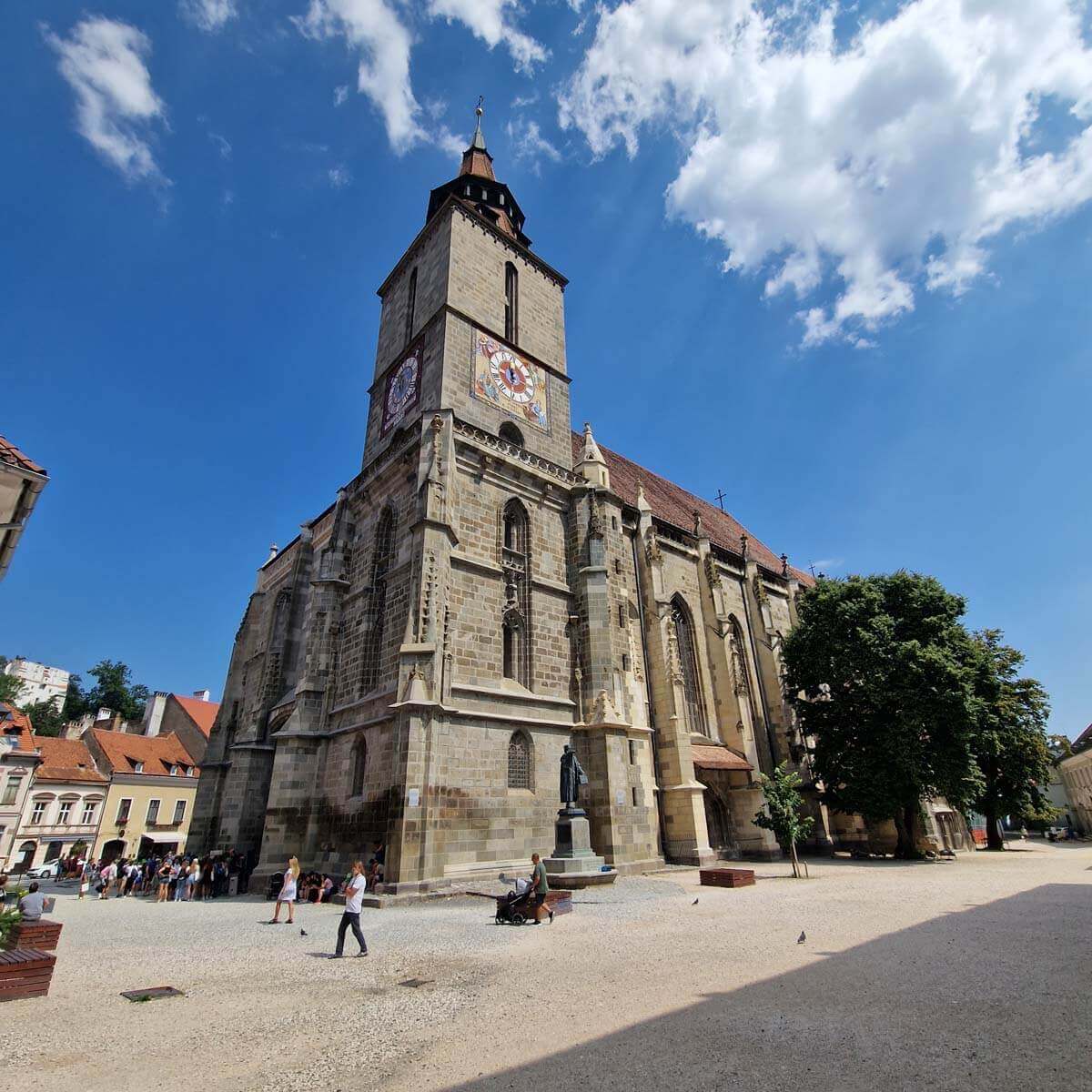 Rumunsko, Brašov - Čierny Kostol