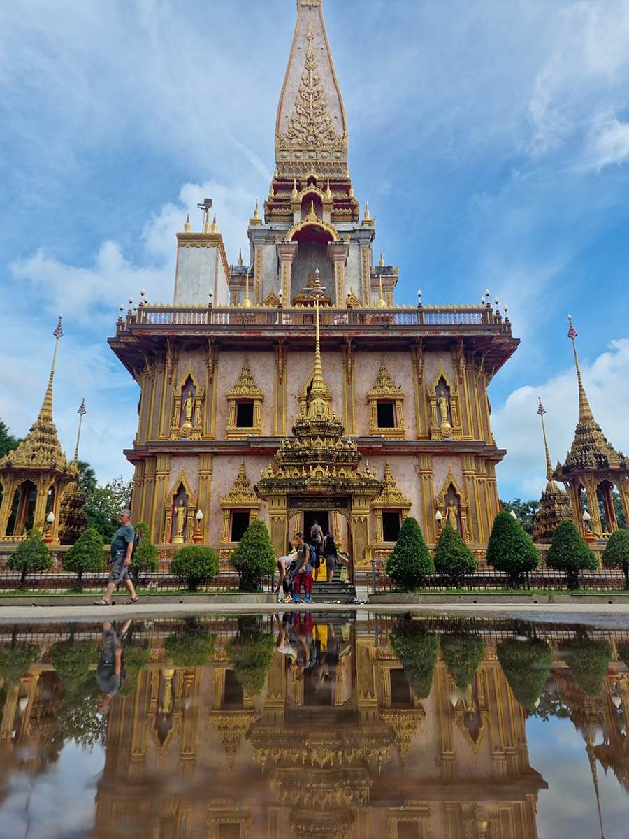 Chrám Chaithararam - Wat Chalong, Thailand